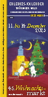 Erlebnis-Kalender Thueringer Wald Dezember 2025